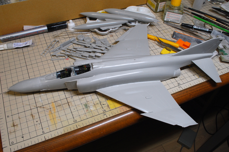 F-4E PHANTOM II HASEGAWA 1/48 MAKING