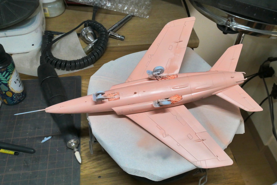 RED ARROWS FOLLAND GNAT T.1 AIRFIX 1/48 PAINTING