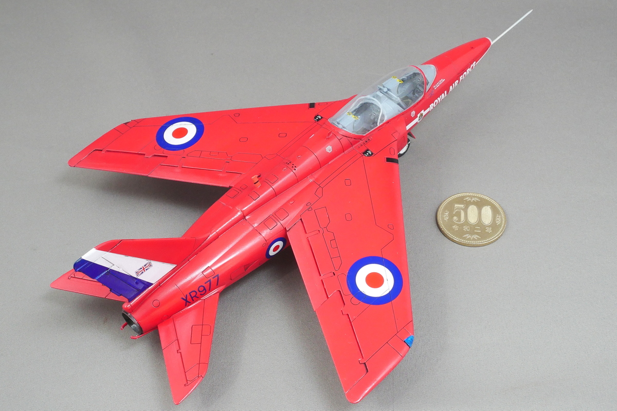 RED ARROWS FOLLAND GNAT T.1 AIRFIX 1/48 FINISHED WORK