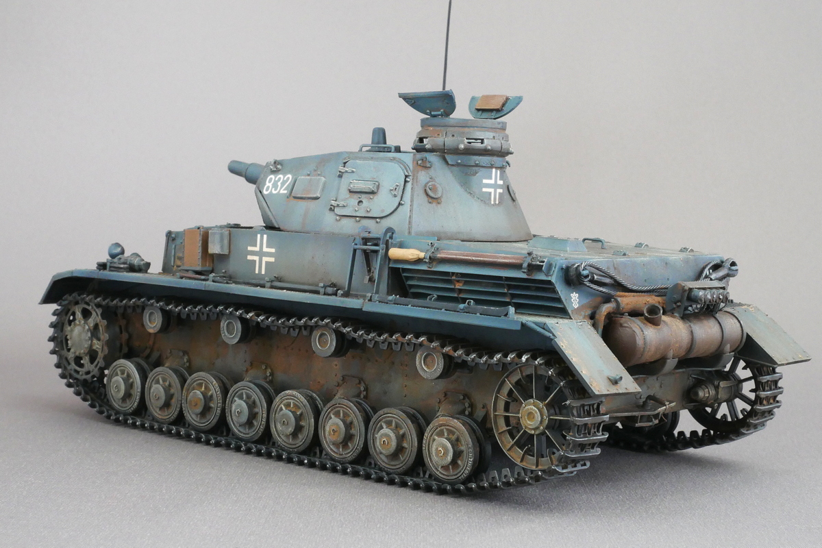 PANZERKAMPFWAGEN IV Ausf C TRISTAR 1/35 FINISHED WORK