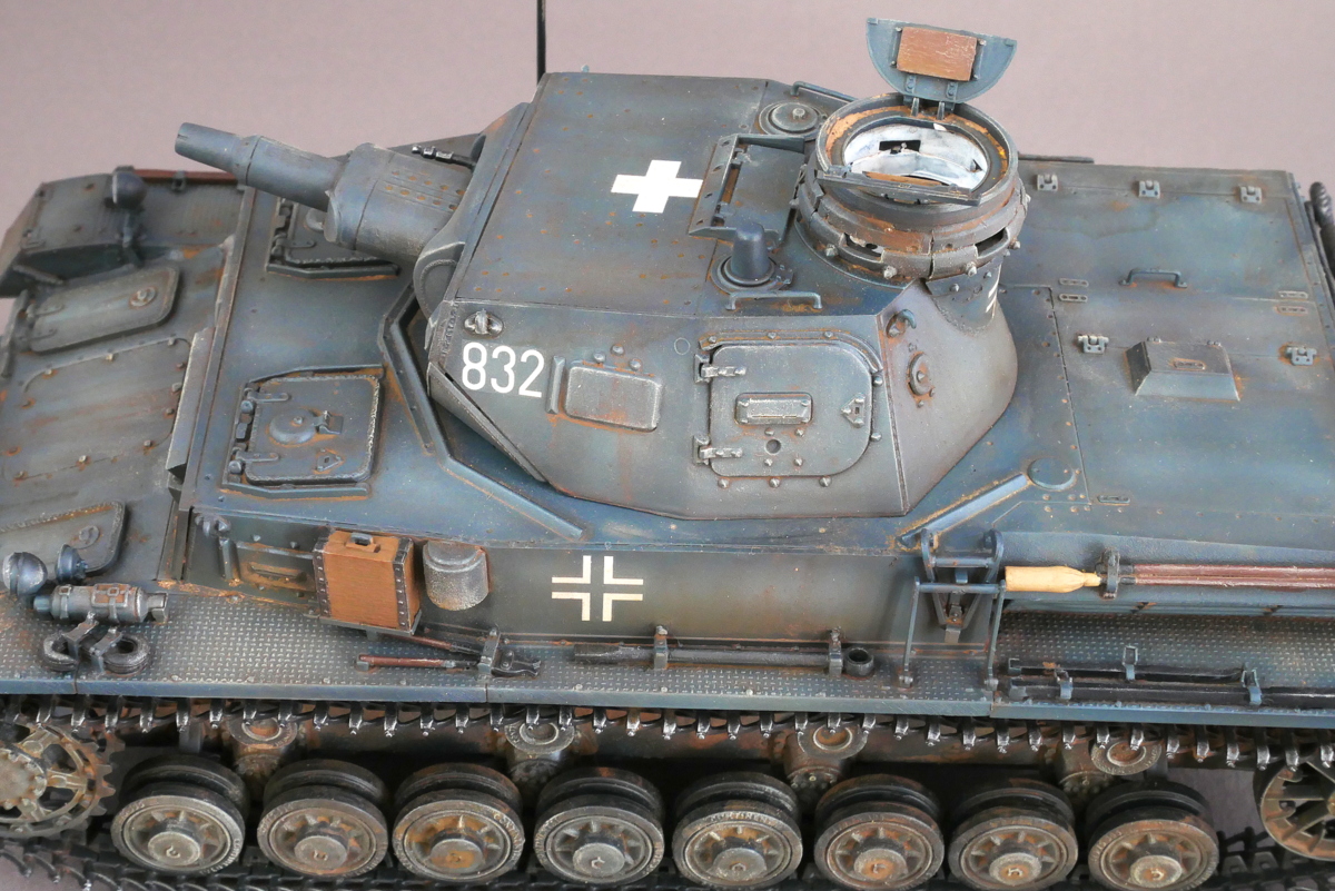 PANZERKAMPFWAGEN IV Ausf C TRISTAR 1/35 FINISHED WORK