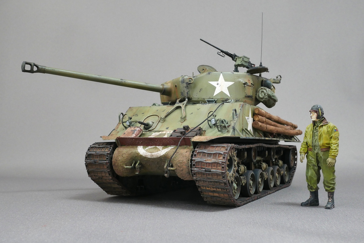 M4A3E8 Sherman Easy Eight Aska 1/35 Finished Work