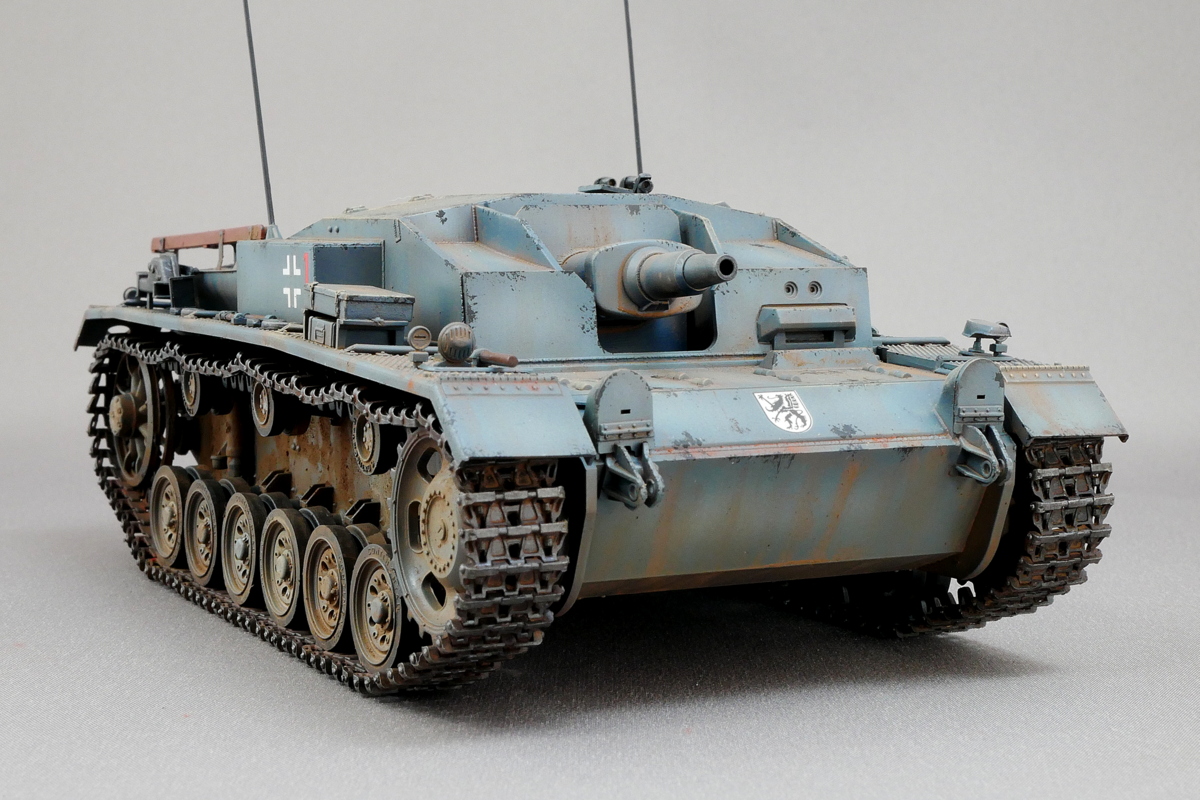 STURMGESCHÜTZ III Ausf E BRONCO 1/35 FINISHED WORK