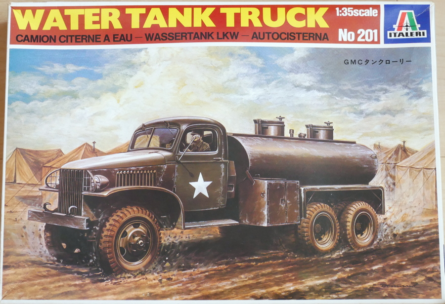 US Army Water Tank Truck Italeri 1/35 Making