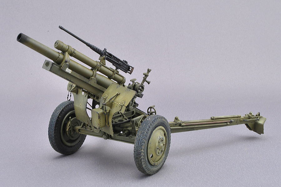 U S Army 105mm Howitzer M2A1 AFV Club 1 35 Building Painting Plastic 