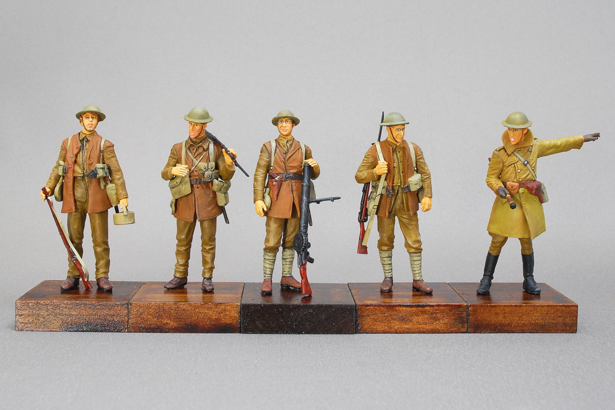Masterbox 1:35 British and German Soldiers Somme Battle MAS35158 