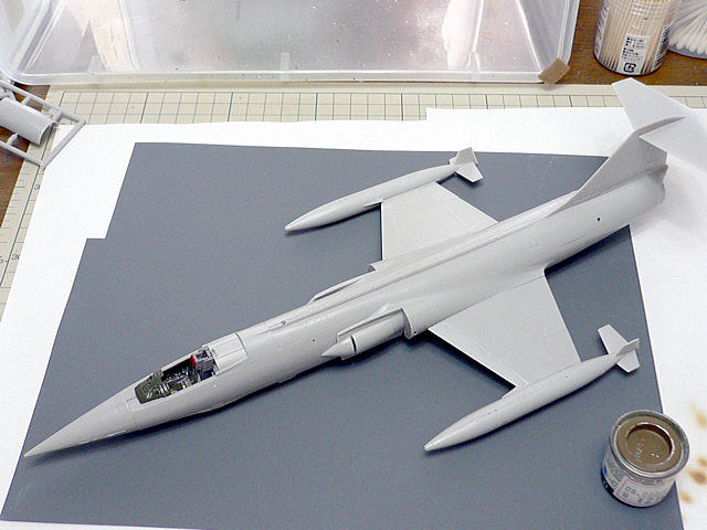 F-104C HASEGAWA 1/48 MAKING