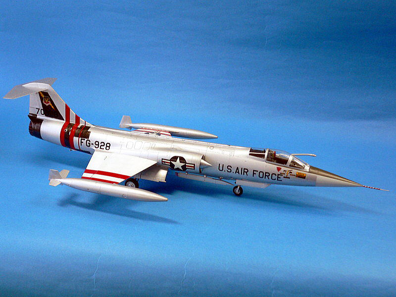 Painted F-104C/J Starfighter for Hasegawa eduard 49222 1/48 Aircraft 