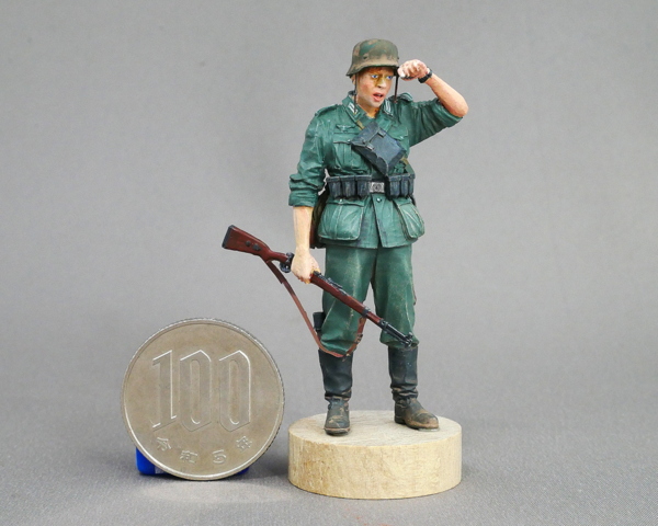 Evolution Miniatures resin figure German Infantry