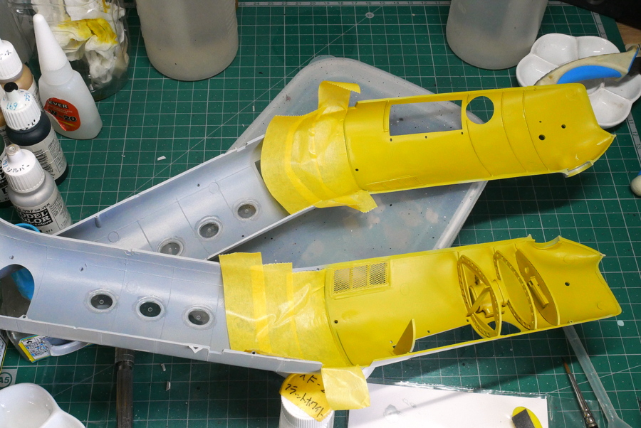 H-21C Shawnee "Flying Banana" Italeri 1/48 Building Painting Plastic Model Making