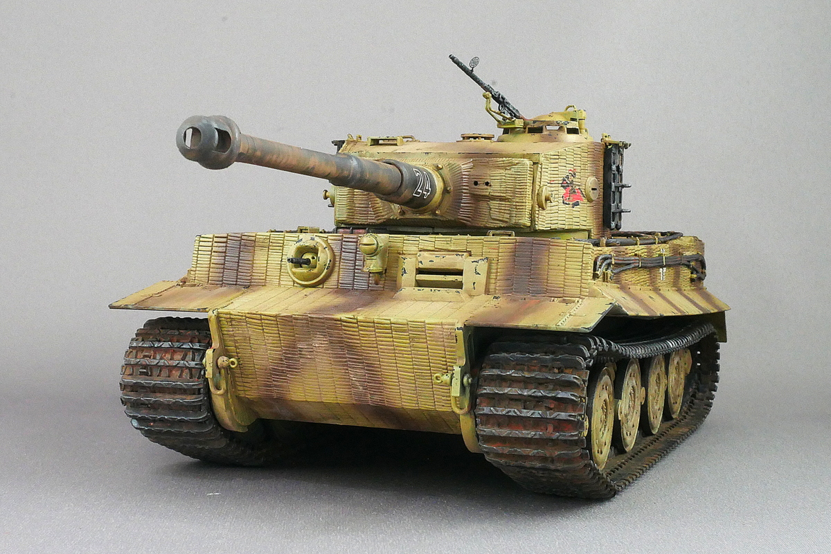 Tiger I Ausf. E Late Panzerkampfwagen VI German Heavy Tank Italeri 1/35 Building, Painting, Plastic Model Making, How to build plastic models