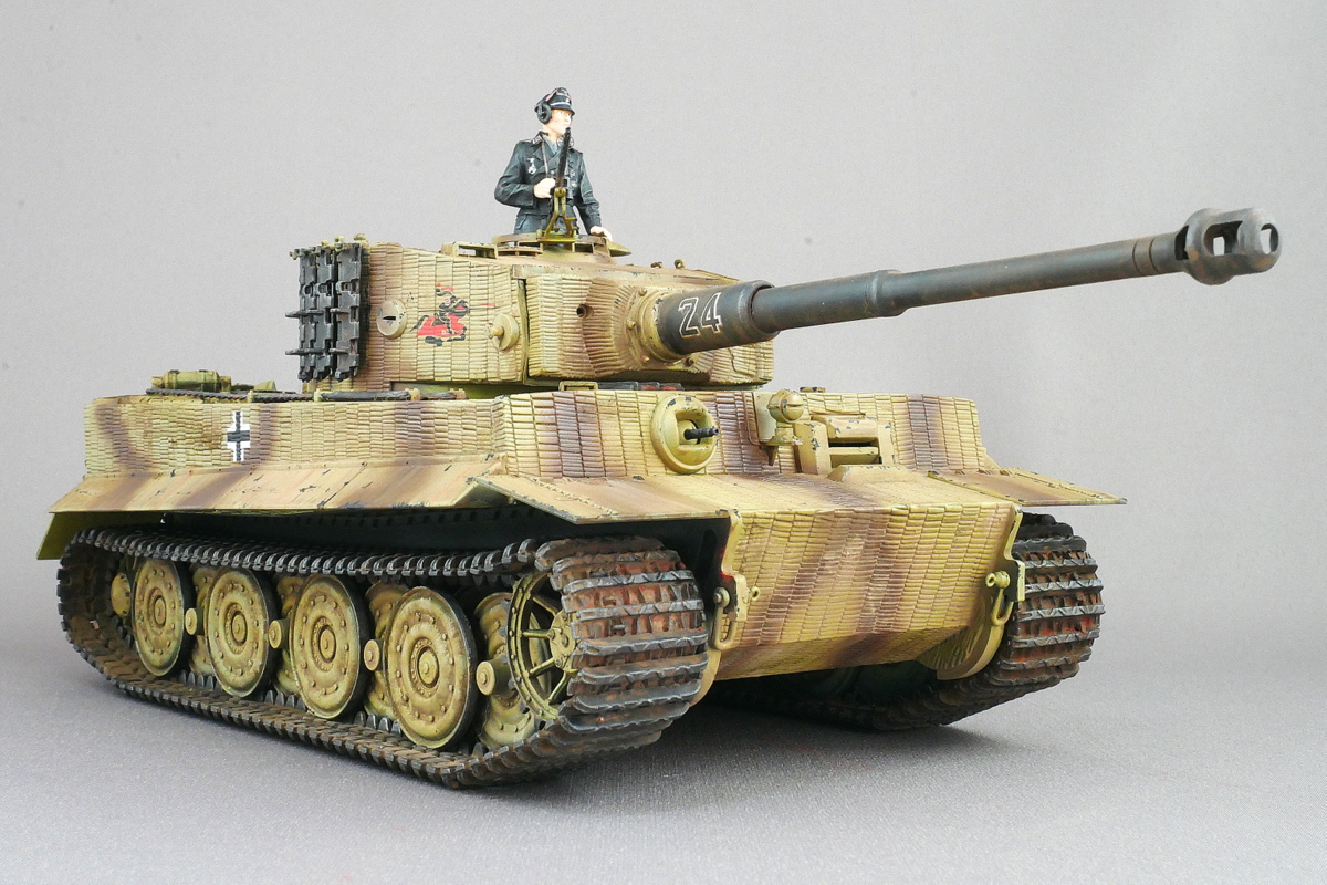 Tiger I Ausf. E Late Panzerkampfwagen VI German Heavy Tank Italeri 1/35 Building, Painting, Plastic Model Making, How to build plastic models