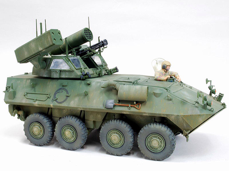Trumpeter light Armored Vehicle-air Defense Usmc Lav-ad Trumpeter TRUMPETER 