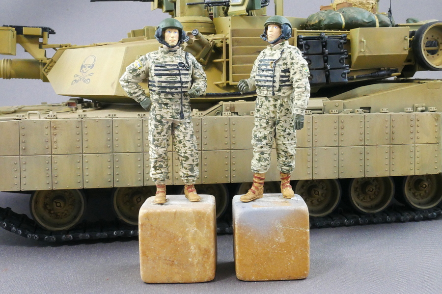 US Army tank crew figure 1/35, Building, Painting, Plastic Model Making, How to build plastic models