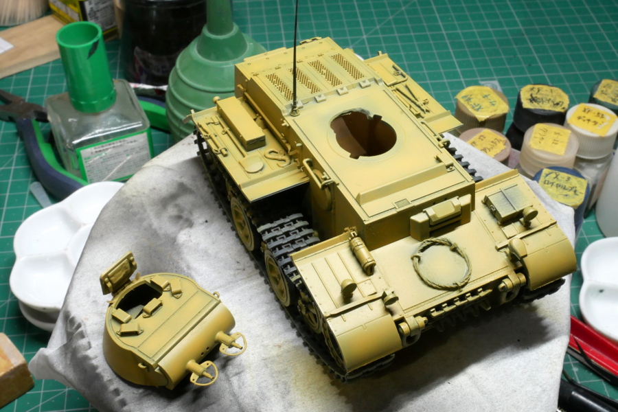 German Pzkpfw. I Ausf. F VK18.01 Late type Hobby Boss 1/35 Painting