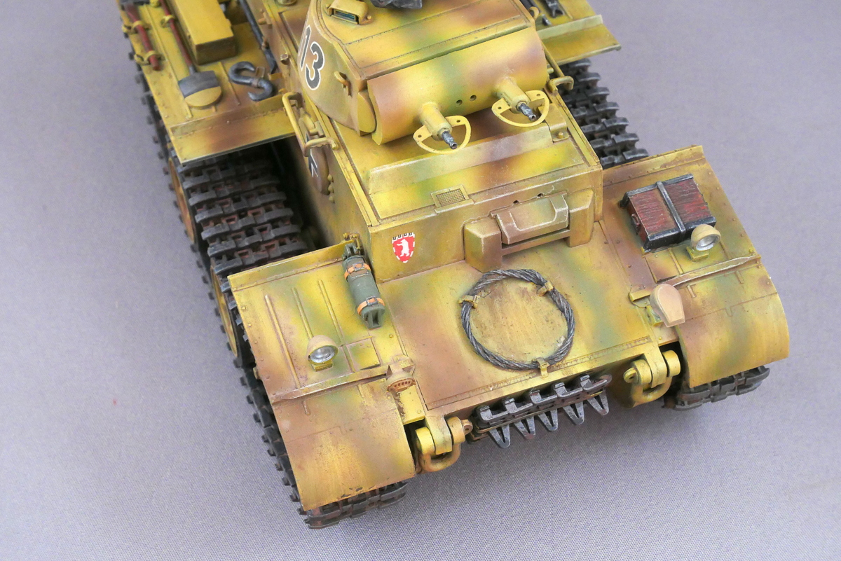 German Pzkpfw. I Ausf. F VK18.01 Late type Hobby Boss 1/35 finished work