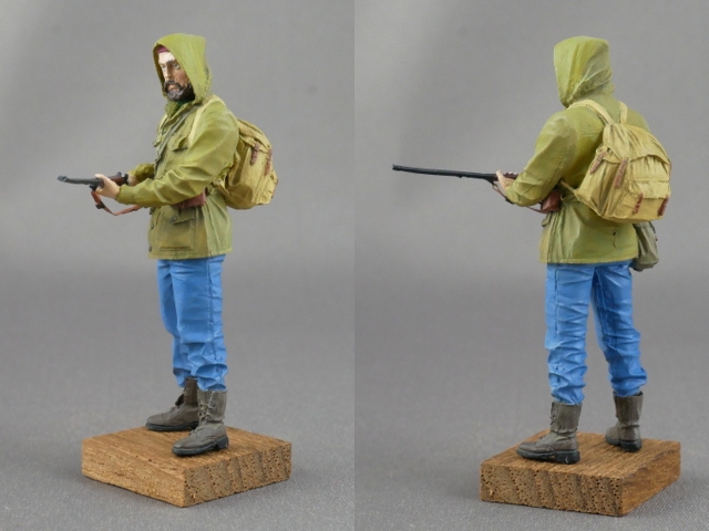 Stalker Post-apocalyptic Soldiers Evolution Miniatures 1/35 figure painting