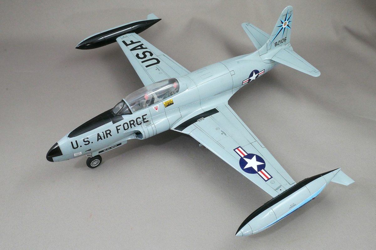 U.S. Air Force T-33A Shooting Star Academy 1/48 Building, Painting, Plastic Model Making, How to build plastic models