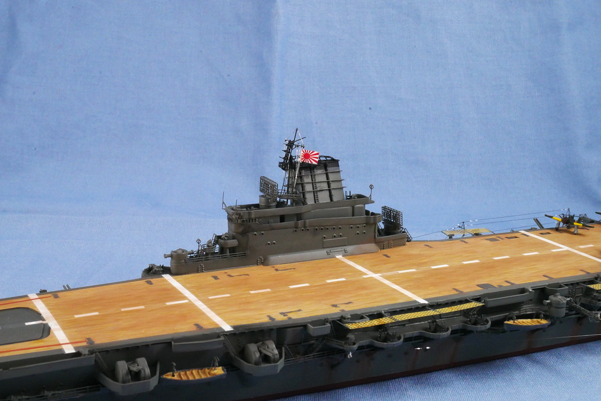 Aircraft Carrier Taiho 1944 Imperial Japanese Navy Fujimi 1/700 Building, Painting, Plastic Model Making, How to build plastic models