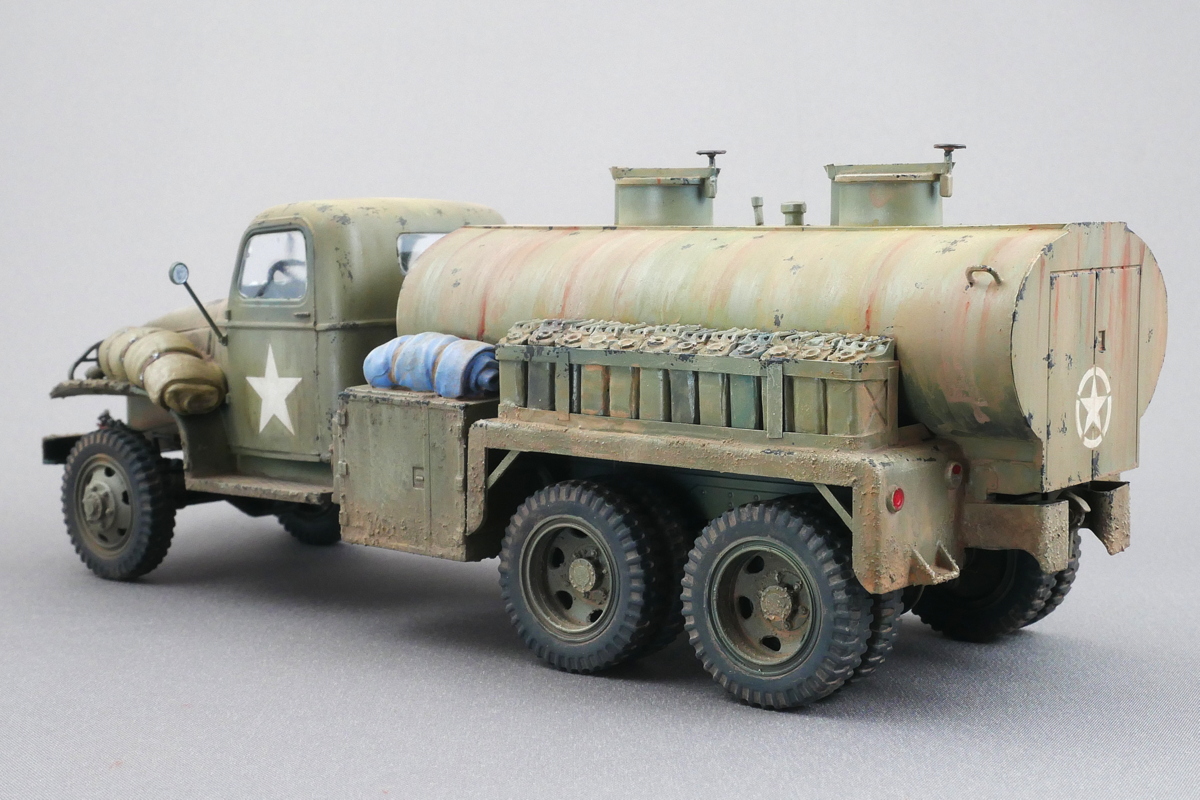 US Army Water Tank Truck Italeri 1/35 Finished Work