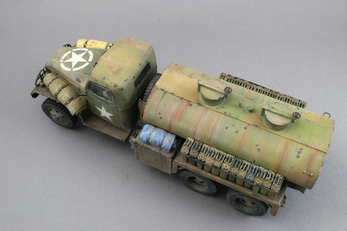 US Army Water Tank Truck Italeri 1/35 Finished Work