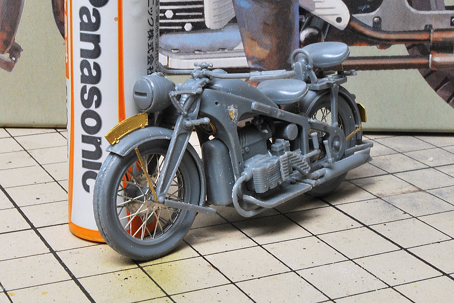 1/35 WWII German Motorcycle Accessories for Vulcan Zundapp Series kit 