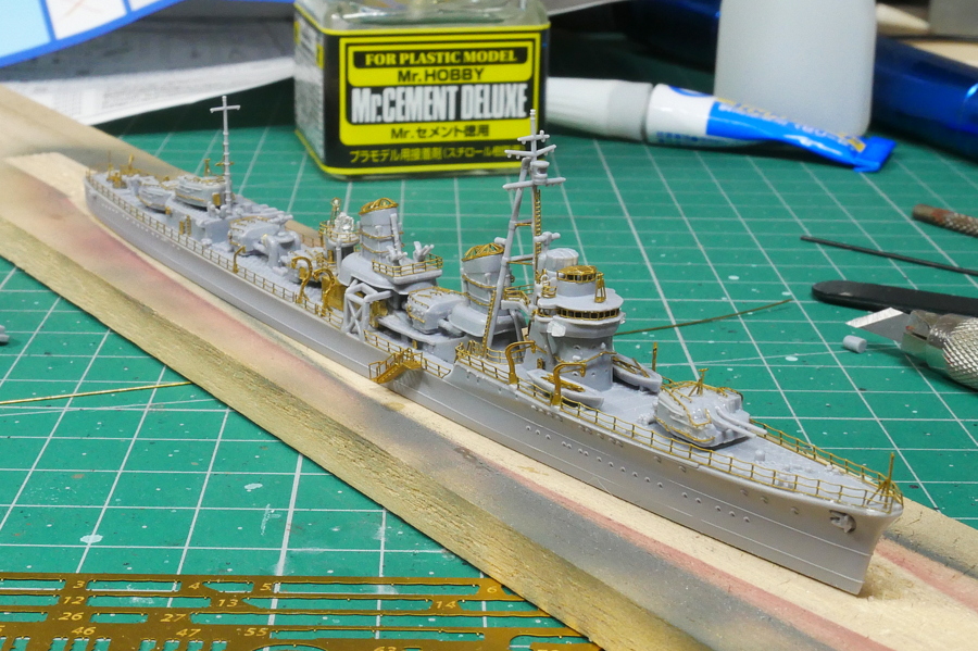特型駆逐艦II型 綾波 1941年 ヤマシタホビー 1/700 組立