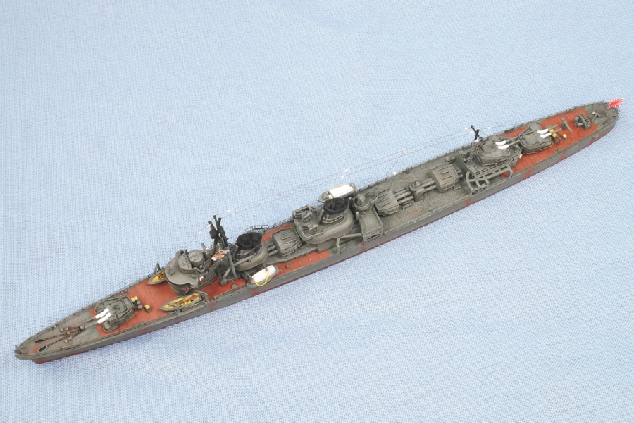 特型駆逐艦II型 綾波 1941年 ヤマシタホビー 1/700 完成写真