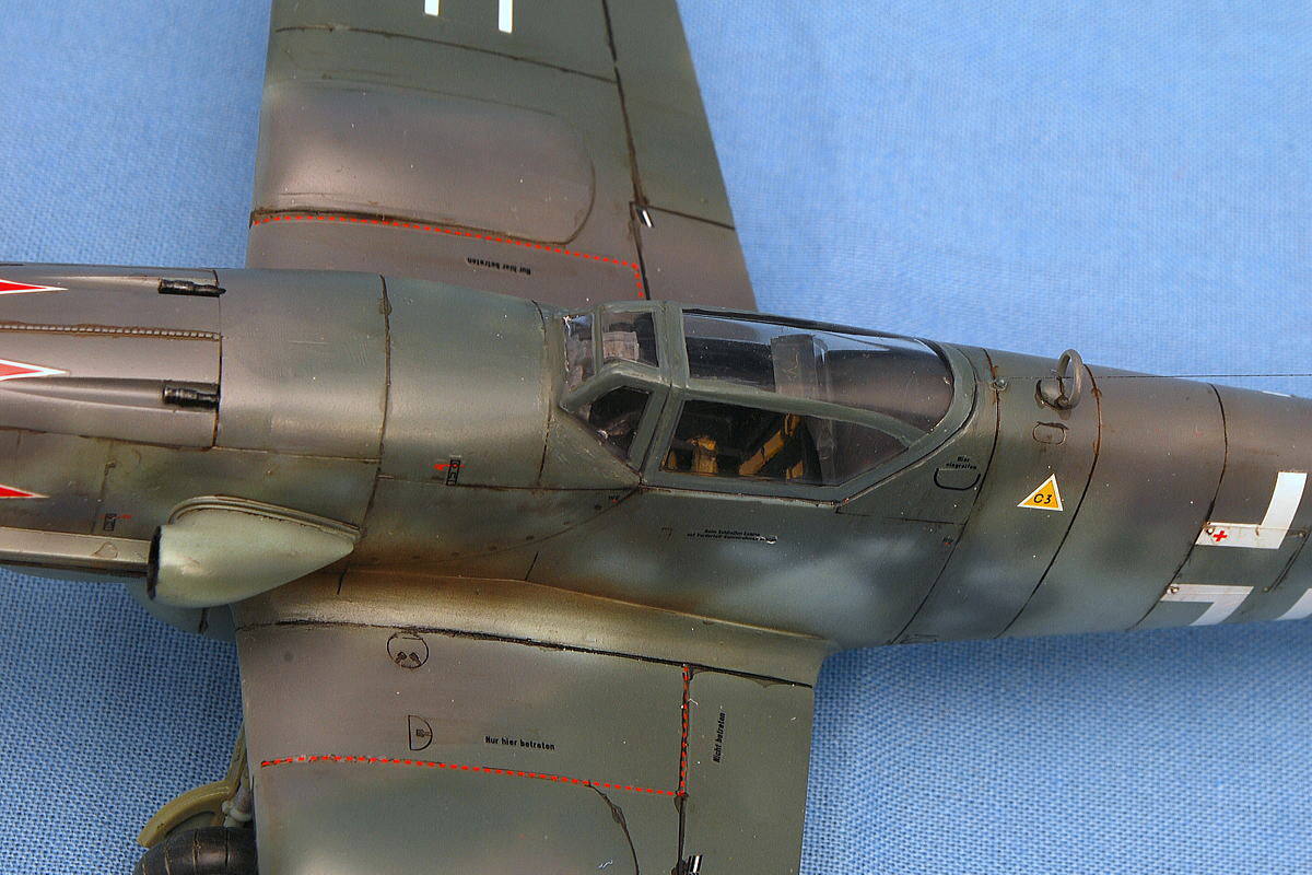 メッサーシュミット Bf-109K-4 アカデミー 1/48 かなり細かいデカール