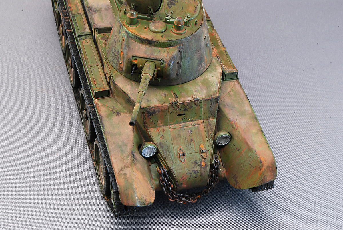 BT-7 タミヤ 1/35 完成写真 戦車プラモデルの塗装