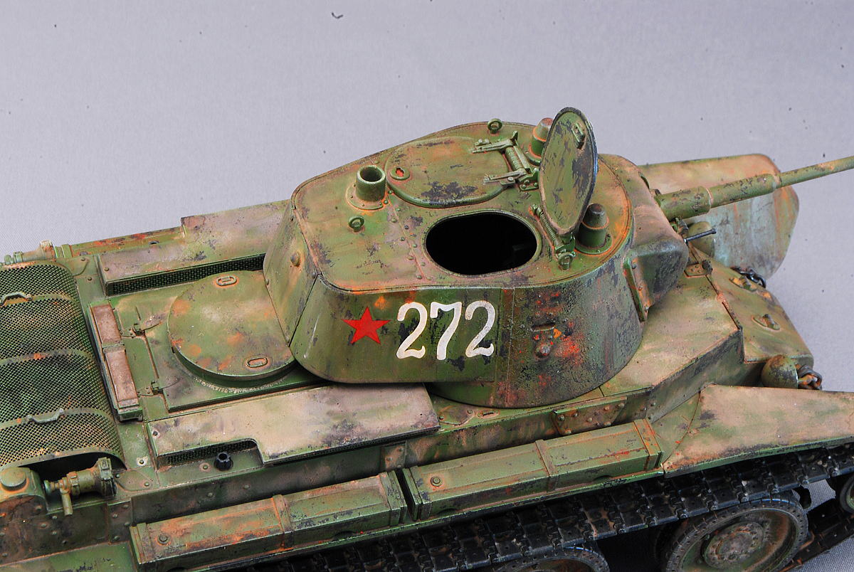 BT-7 タミヤ 1/35 完成写真 車両ナンバーデカール