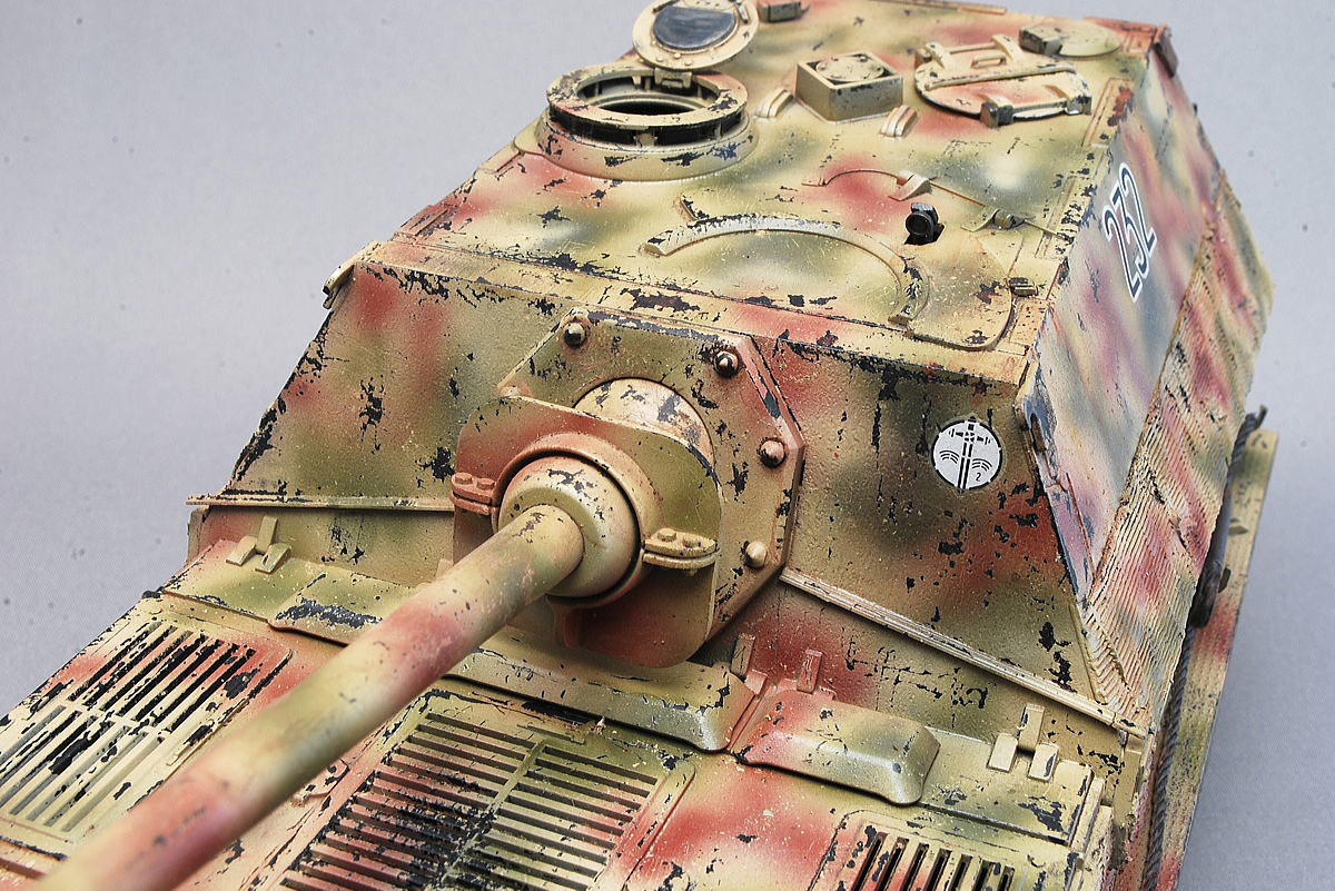 エレファント重駆逐戦車 Sd.Kfz.184 タミヤ 1/35 完成写真 塗装とウェザリング