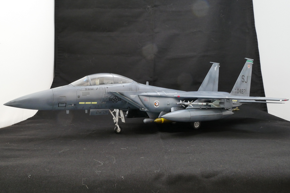 F-15E ストライクイーグル レベル 1/48 組立と塗装・製作記・完成写真 