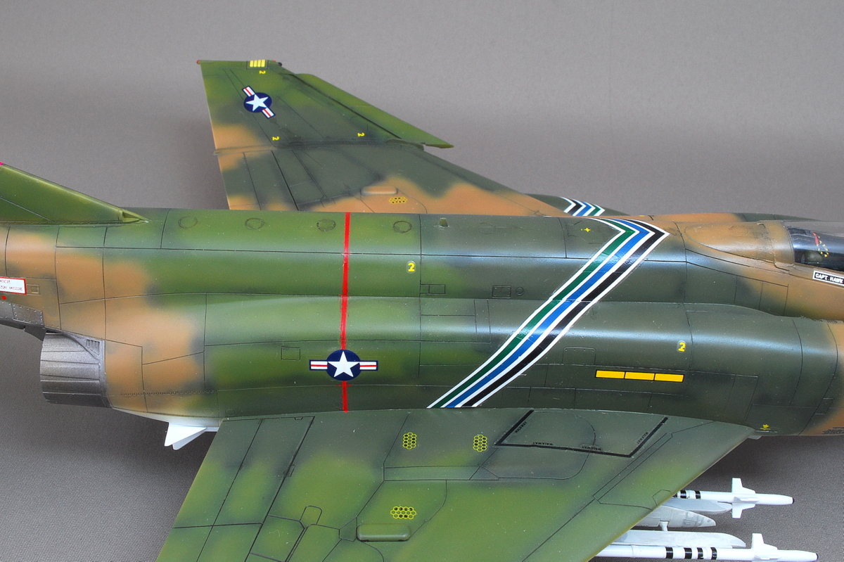 F-4E ファントムII 30周年記念塗装 アメリカ空軍戦闘機 ハセガワ 1/48 組立と塗装・製作記・完成写真, プラモデル | 細密桃源郷