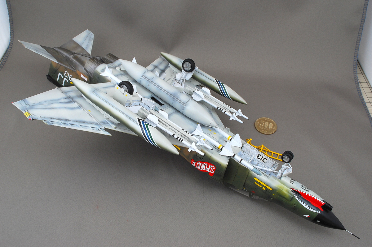 F-4E ファントムII 30周年記念塗装 アメリカ空軍戦闘機 ハセガワ 1/48 組立と塗装・製作記・完成写真, プラモデル | 細密桃源郷