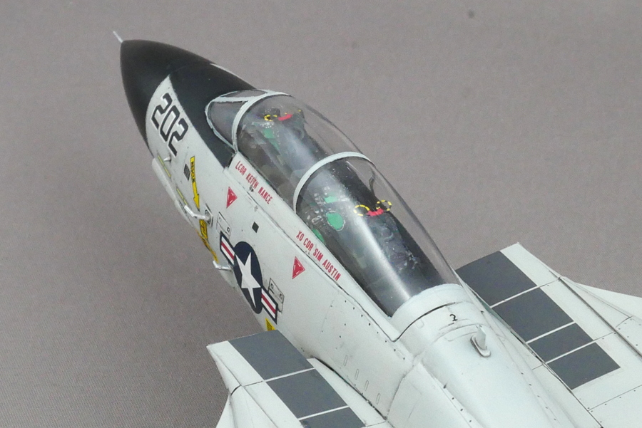 F-14A トムキャット 大西洋空母航空団 ハセガワ 1/72 組立と塗装・製作記・完成写真, プラモデル | 細密桃源郷