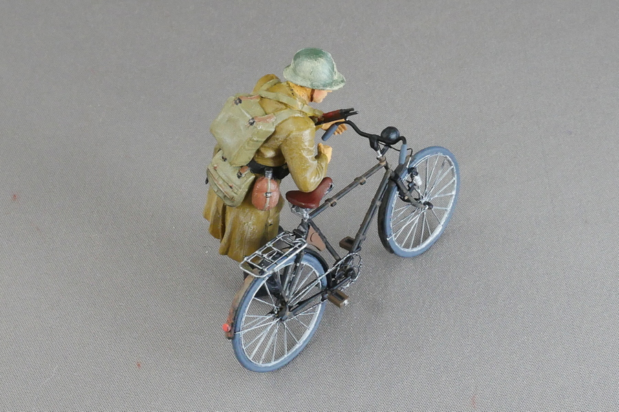 フランス歩兵 軍用自転車 マスターボックス 1/35 完成写真