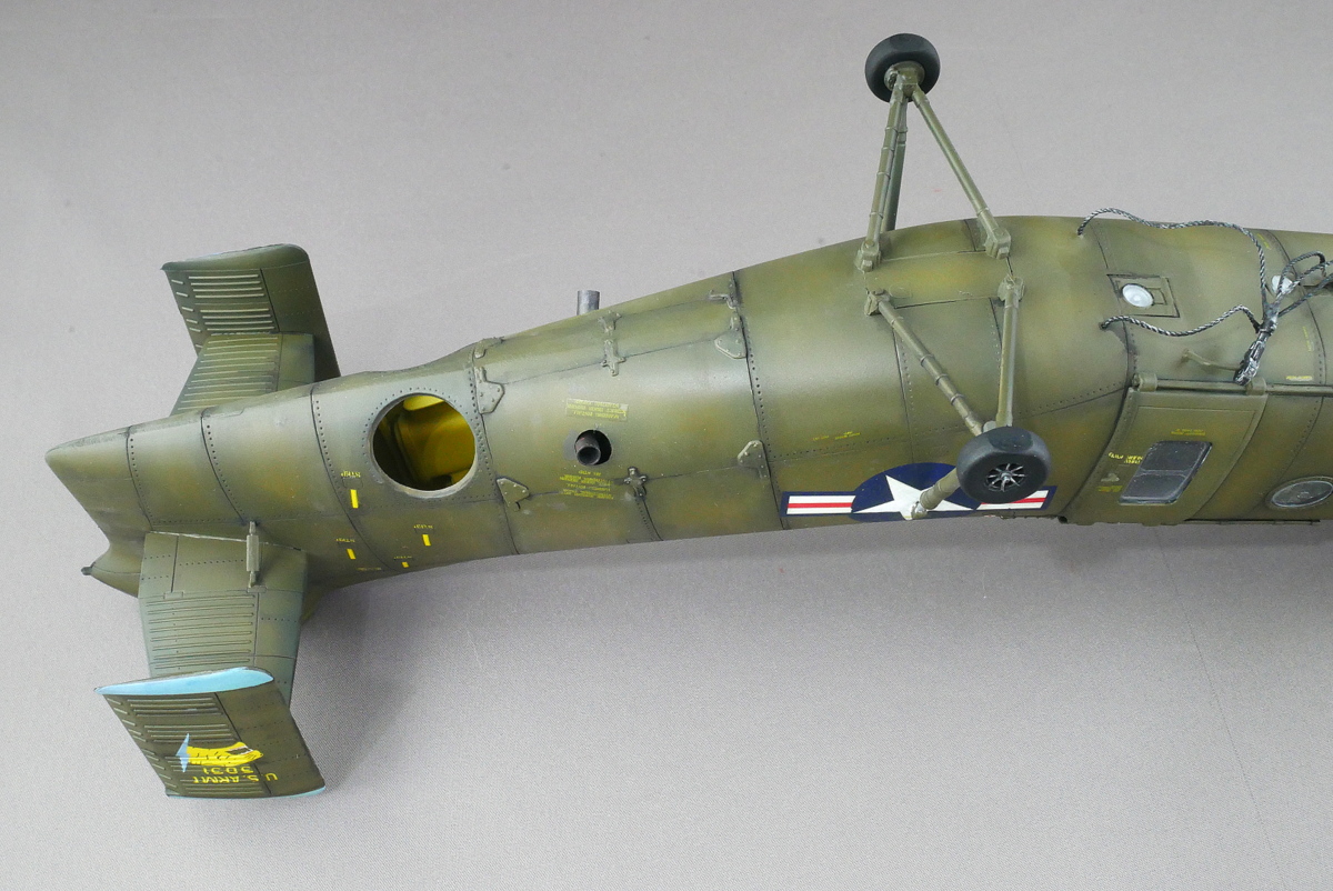 H-21C ショーニー “フライングバナナ” イタレリ 1/48 完成作品 プラモデル製作
