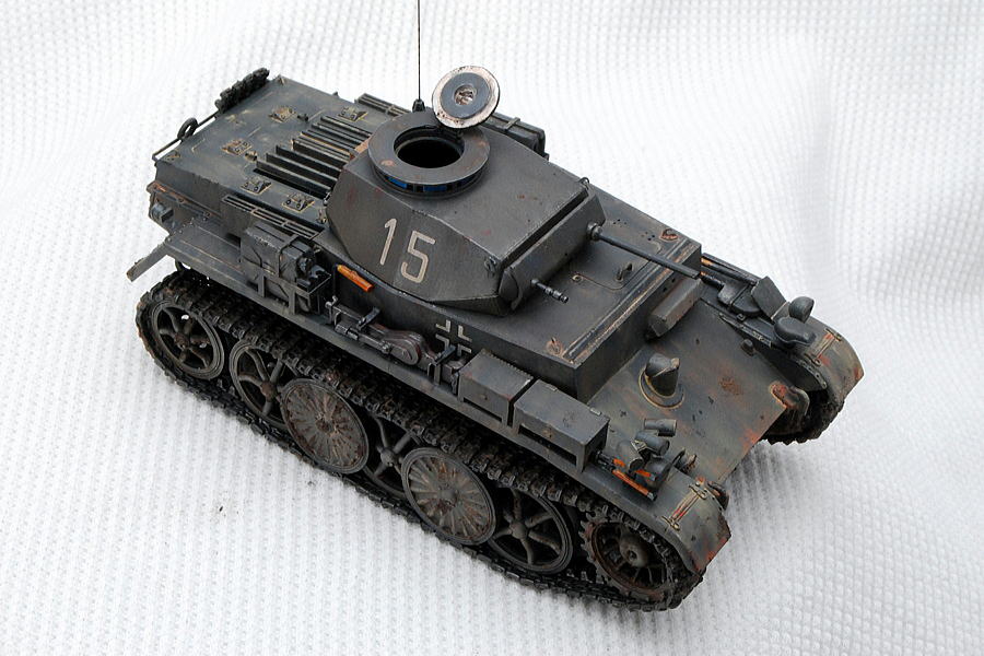 I号戦車C型 VK601 ホビーボス 1/35 完成写真