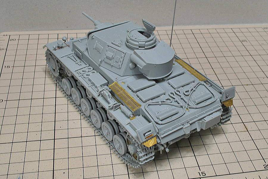III号戦車H型 5cm砲 ドラゴンモデルズ 1/35 組立