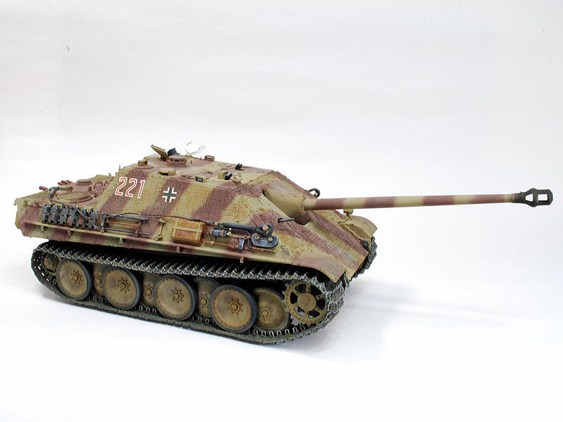 ヤークトパンター G1型 ドイツ軍駆逐戦車 ドラゴン 1/35 組立と塗装・製作記・完成写真, プラモデル | 細密桃源郷