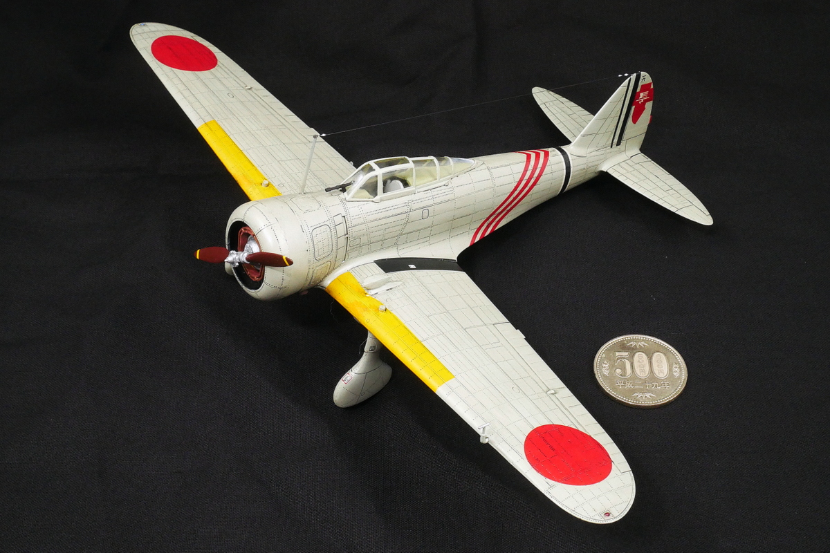 大日本帝国陸軍戦闘機 キ27 九七式戦闘機 ハセガワ 1/48 プラモデルの組立と塗装・製作記・完成写真