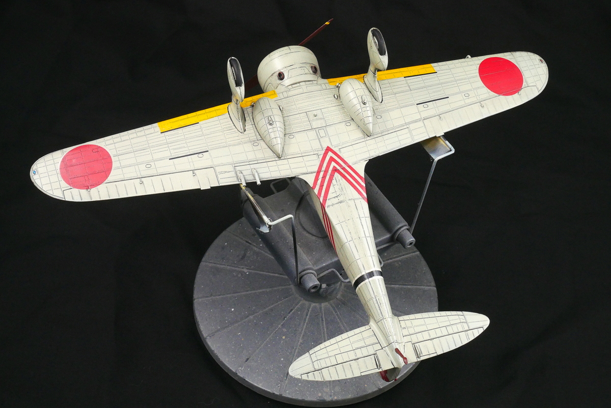 古いプラモデル　レア　中島キ27九七式戦闘機　満州国空軍