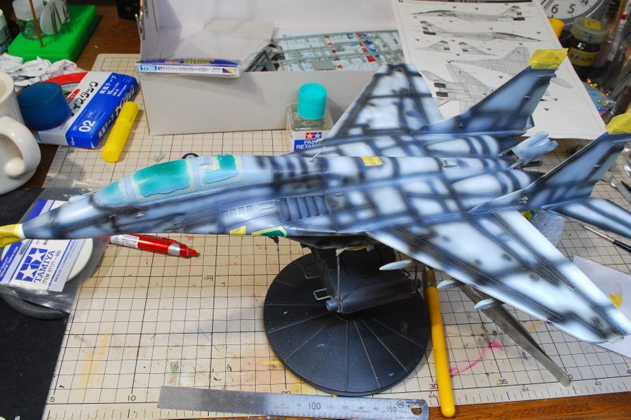 MiG-29 UB ラーストチカ フルクラムB ファルクラム アカデミー 1/48 塗装