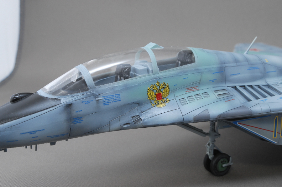 MiG-29 UB ラーストチカ フルクラムB ファルクラム アカデミー 1/48 完成写真