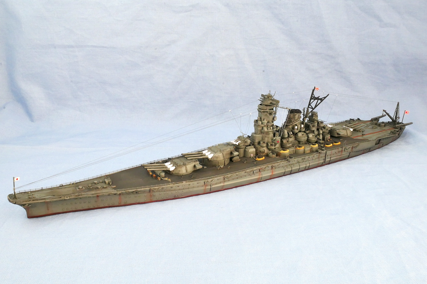戦艦武蔵 艦NEXTシリーズ フジミ 1/700 完成写真