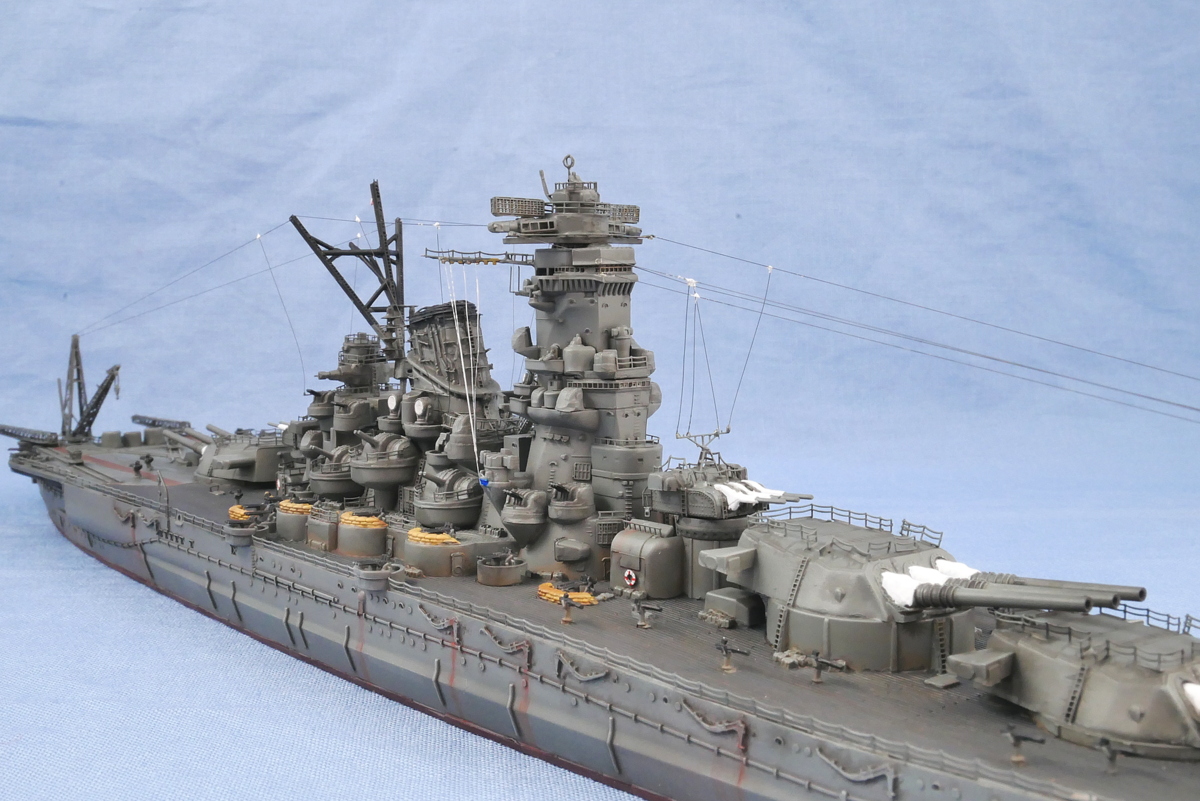 戦艦武蔵 艦NEXTシリーズ フジミ 1/700 完成写真