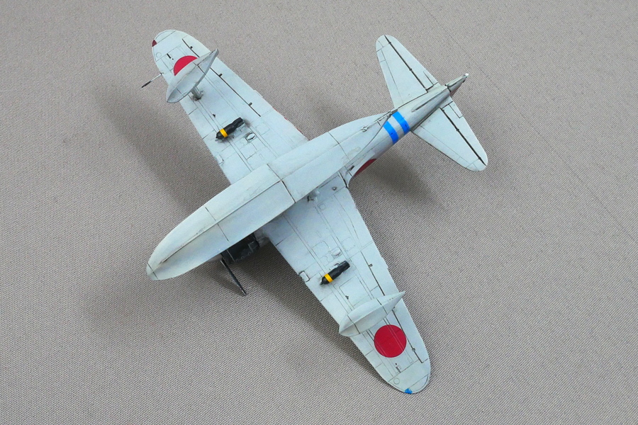 二式水上戦闘機 大日本帝国海軍 スウィート 1/144 完成写真