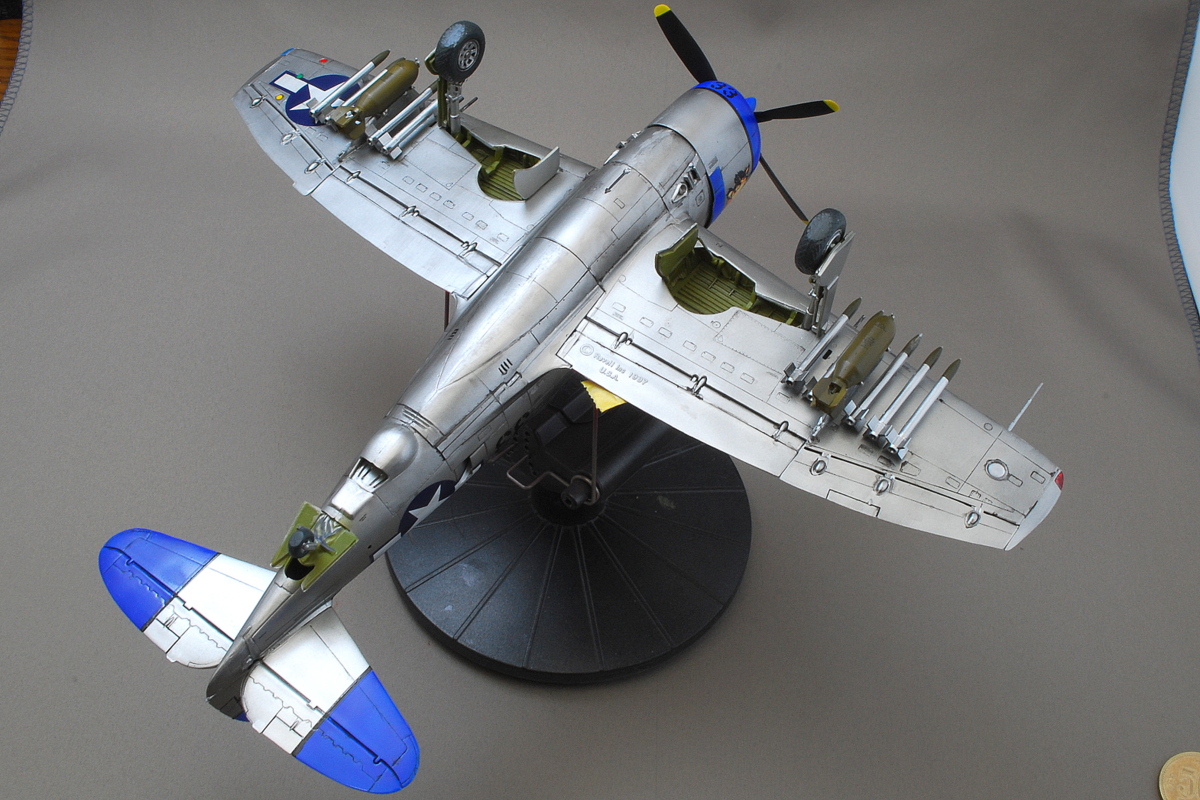 リパブリック サンダーボルト P-47N レベル 1/48 完成写真
