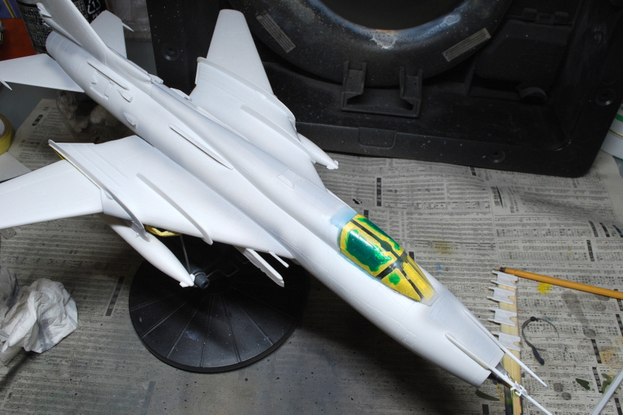 スホーイ Su-17/22M4 フィッター 戦闘爆撃機 セマー 1/48 組立